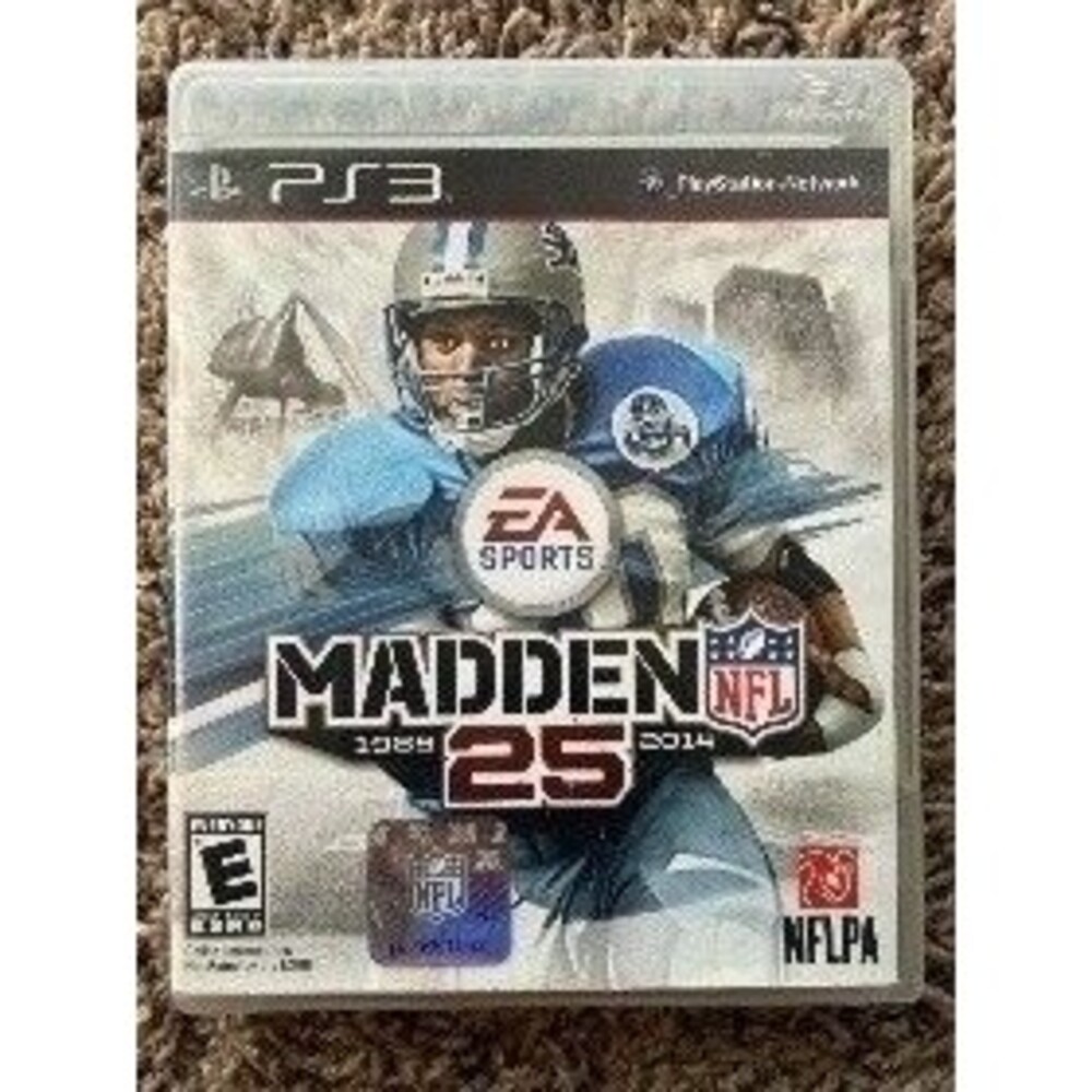 EA Sports Madden NFL 25 PlayStation 3 PS3 Football Game Disc Case & Insert